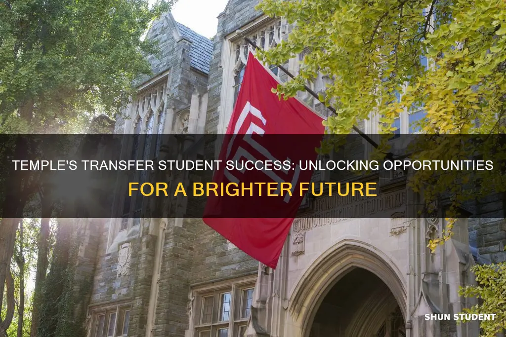 why doe temple university accept alot of transfer students