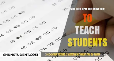 Why CPM's Teaching Methods Fail Students: A Critical Analysis