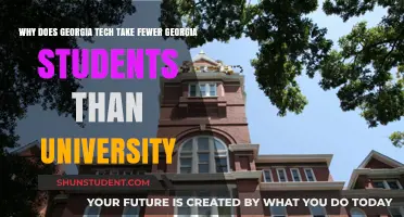 Why Georgia Tech's Enrolls Fewer In-State Students: A Look at the Numbers