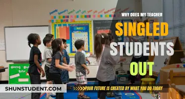 Why Teachers Single Out Students: Understanding Classroom Dynamics and Intentions