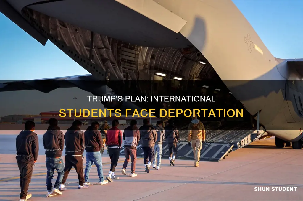 why does trump want to deport international students