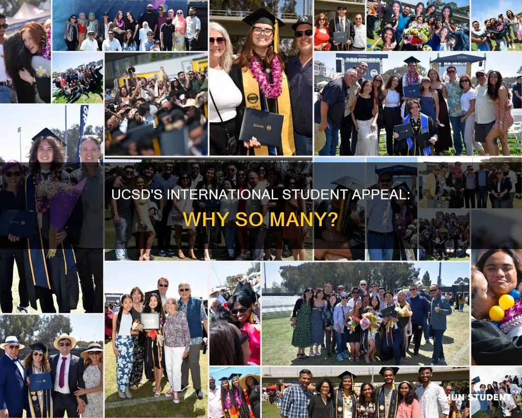 why does ucsd accept a lot of international students