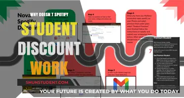 Why Spotify Student Discount Fails: Troubleshooting and Solutions