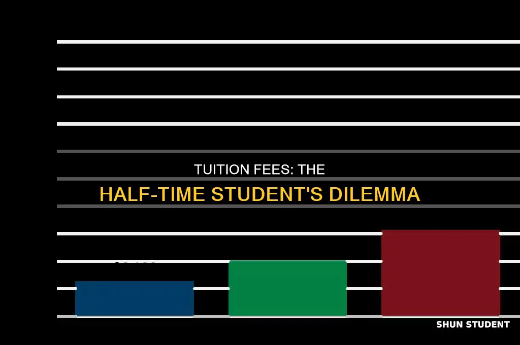 why half time student need to pay for their tuition