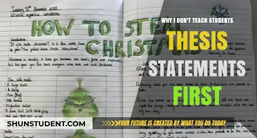 Skipping Thesis Statements: A Better Approach to Teaching Writing