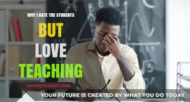 Teaching Passion vs. Student Frustration: My Love-Hate Classroom Journey