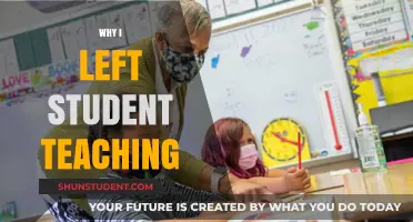 Why I Left Student Teaching: Reflections on a Tough Decision