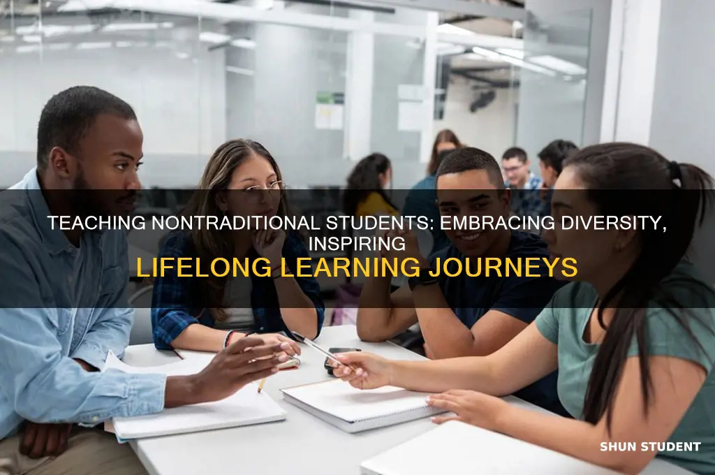 why i like teaching nontraditional students