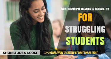 Pre-Teaching Triumphs: Empowering Struggling Students Before Remediation