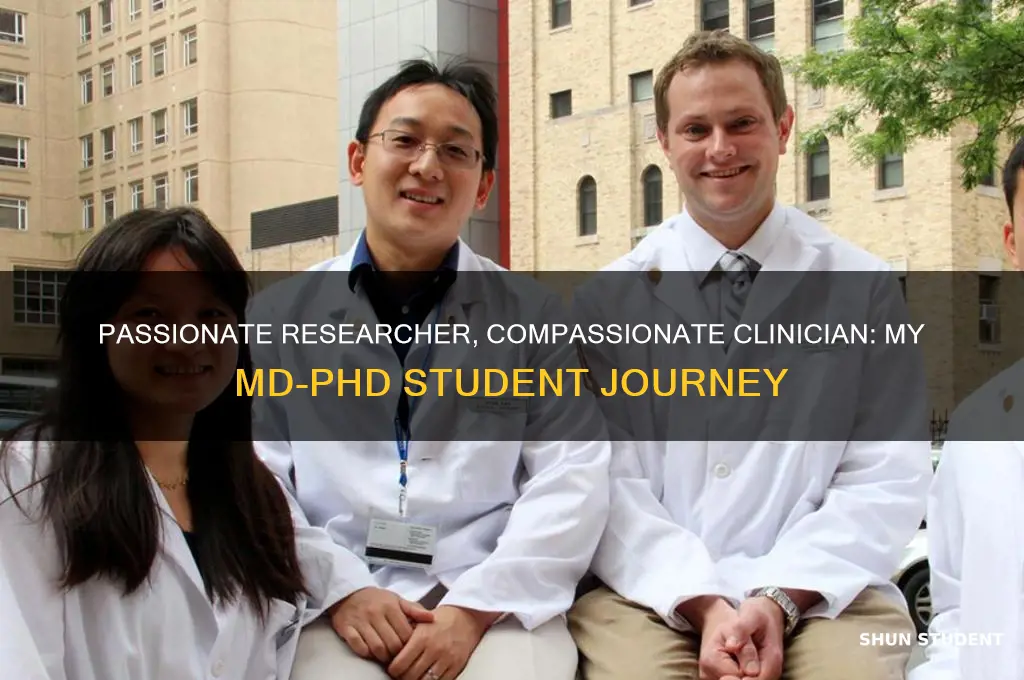 why i will be a good mdphd student