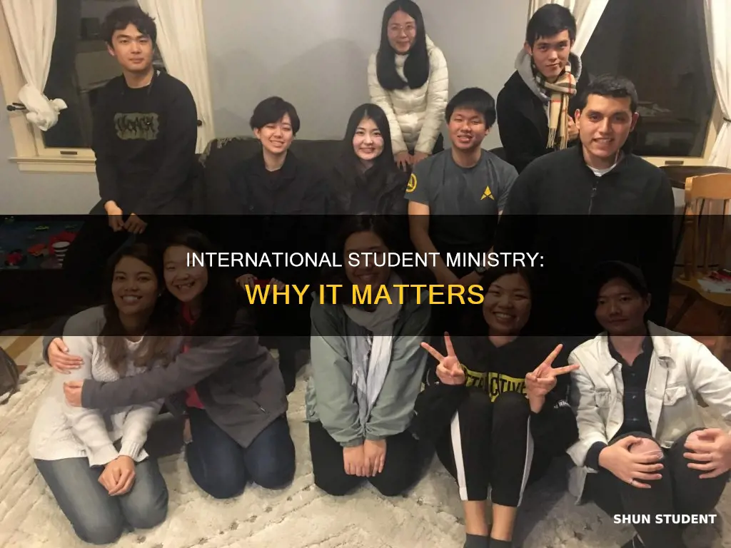 why international student ministry