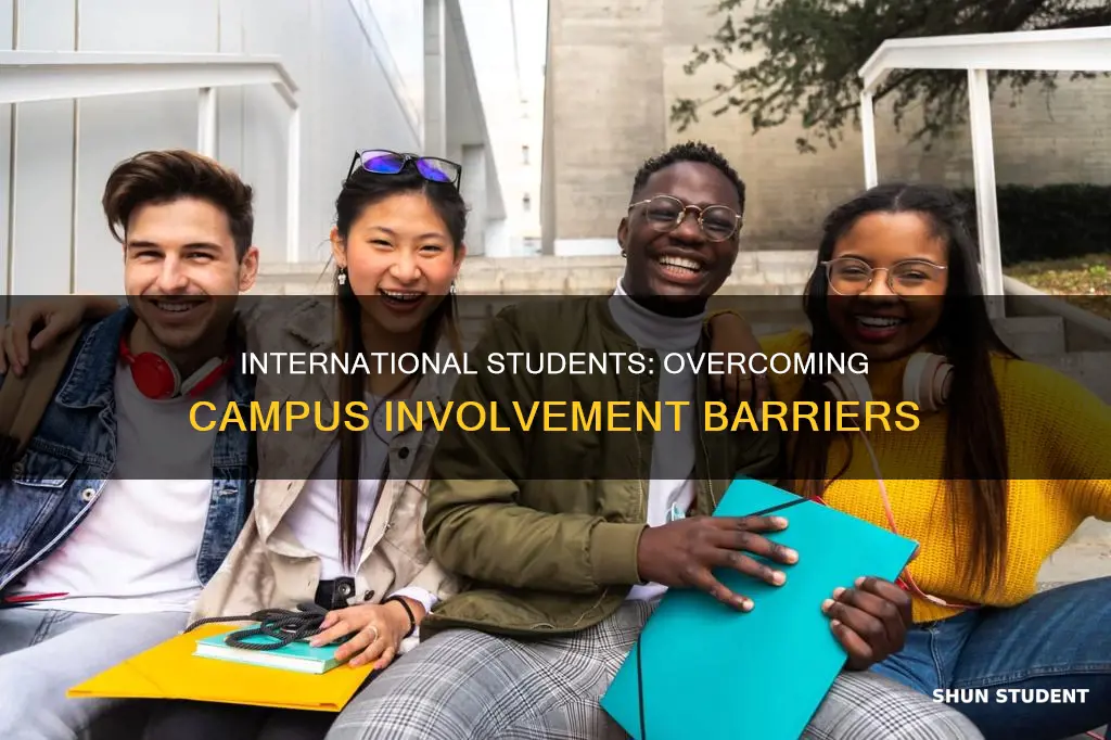why international students do not involve on campus