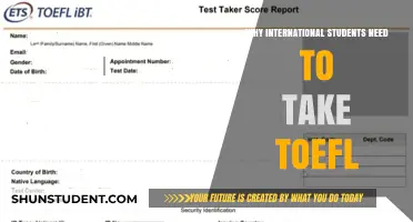 International Students: TOEFL is a Must-Have