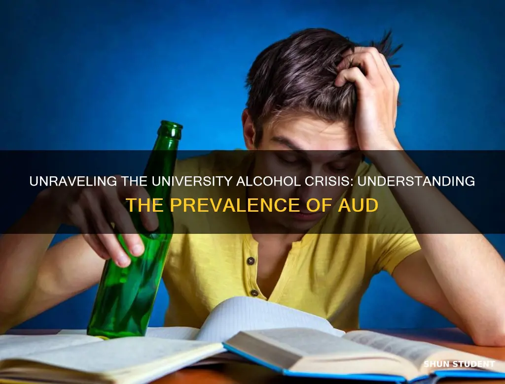 why is alcohol use disorder so prevelent in university students