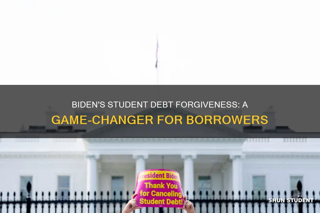 why is biden forgiving student debt