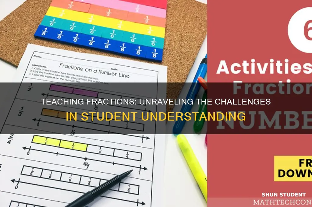 why is it difficult to teach students fractions