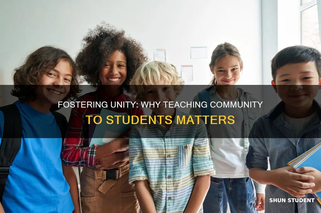 why is it important to teach students community