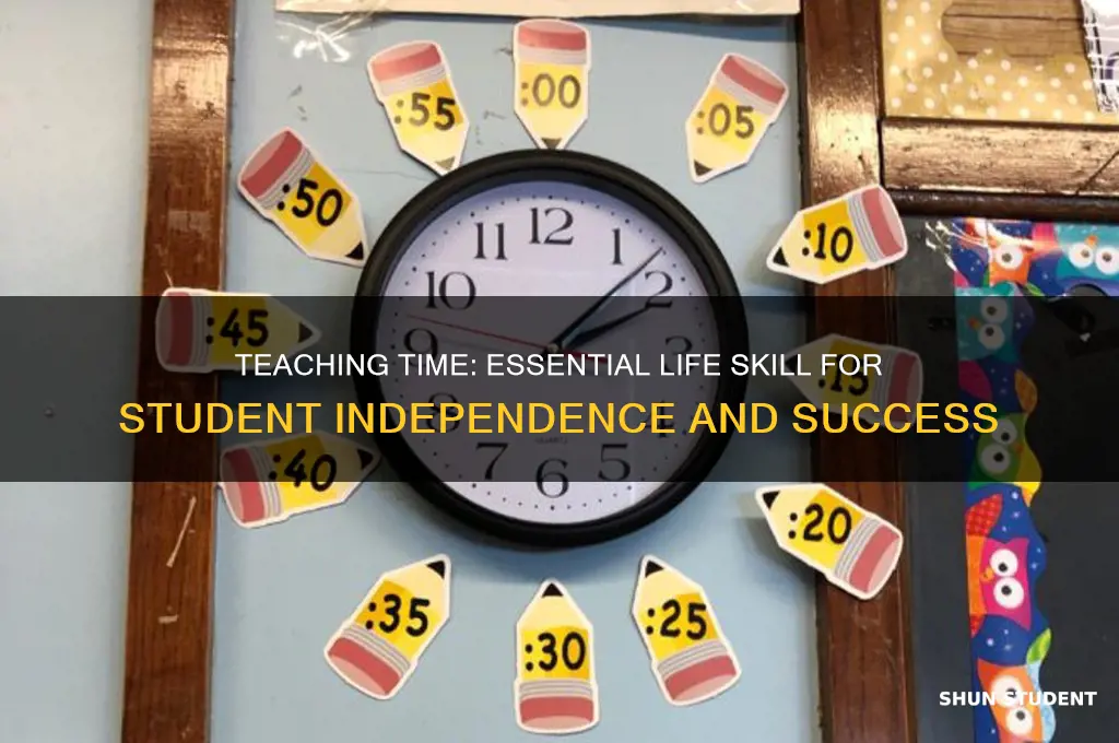 why is it important to teach students to tell time