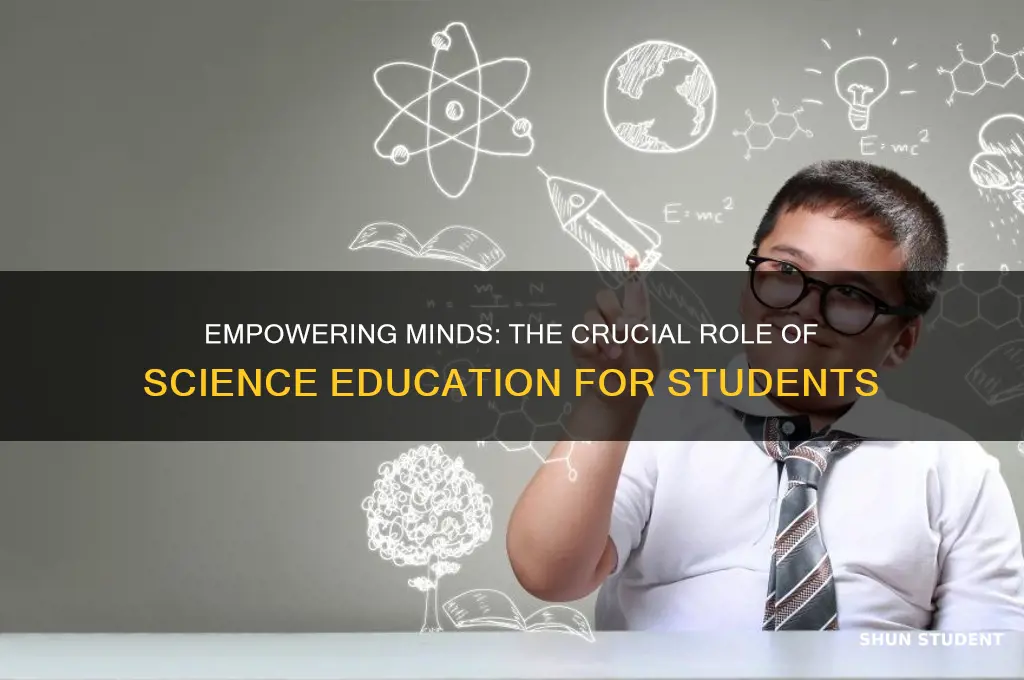 why is it improtant to teach students science