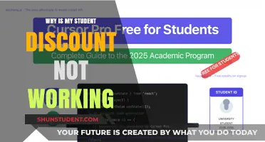 Troubleshooting Student Discount Issues: Why Your Savings Aren't Applying