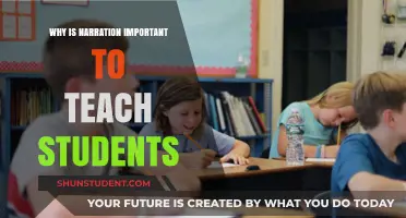 Narration: A Key Tool for Enhancing Student Learning and Engagement