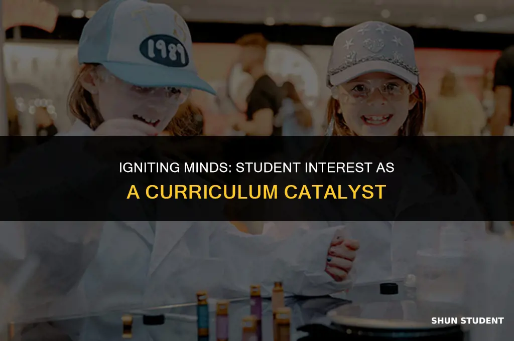 why is student interest a curriculum content stratgey