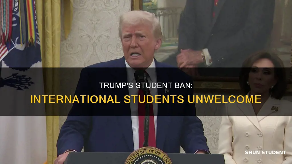 why is trump banning international students