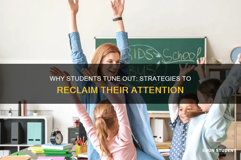 why my students will not listen to me