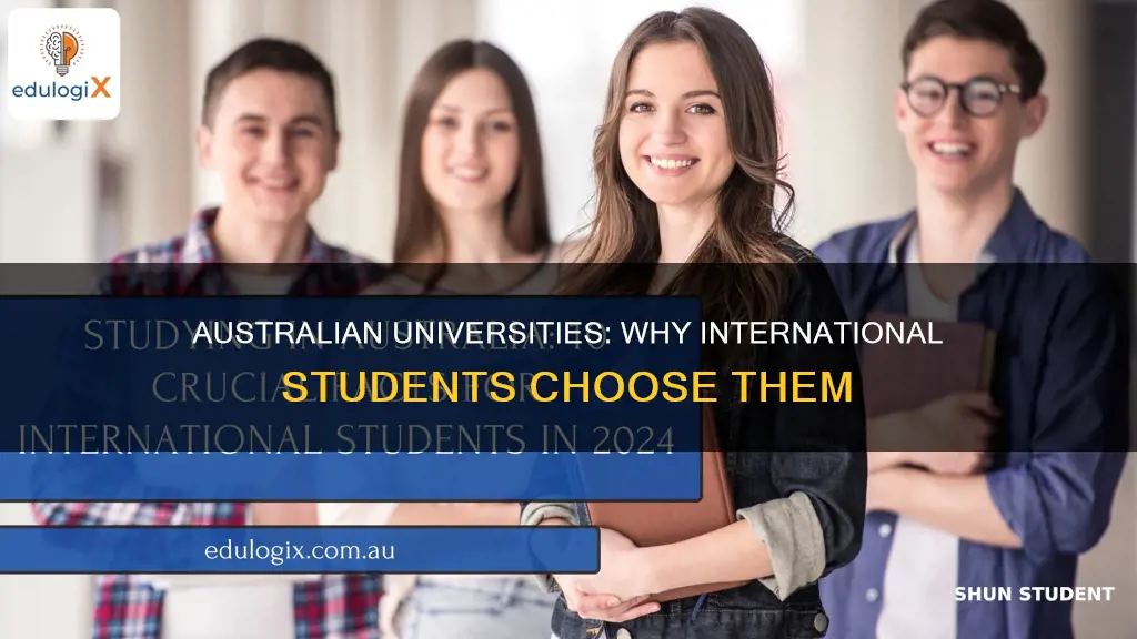 why overseas students choose to study at australian universities