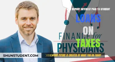 Unraveling the Tax Benefits of Reporting Student Loan Interest
