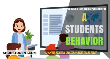 Holding Teachers Accountable: Fair Punishment for Student Behavior?
