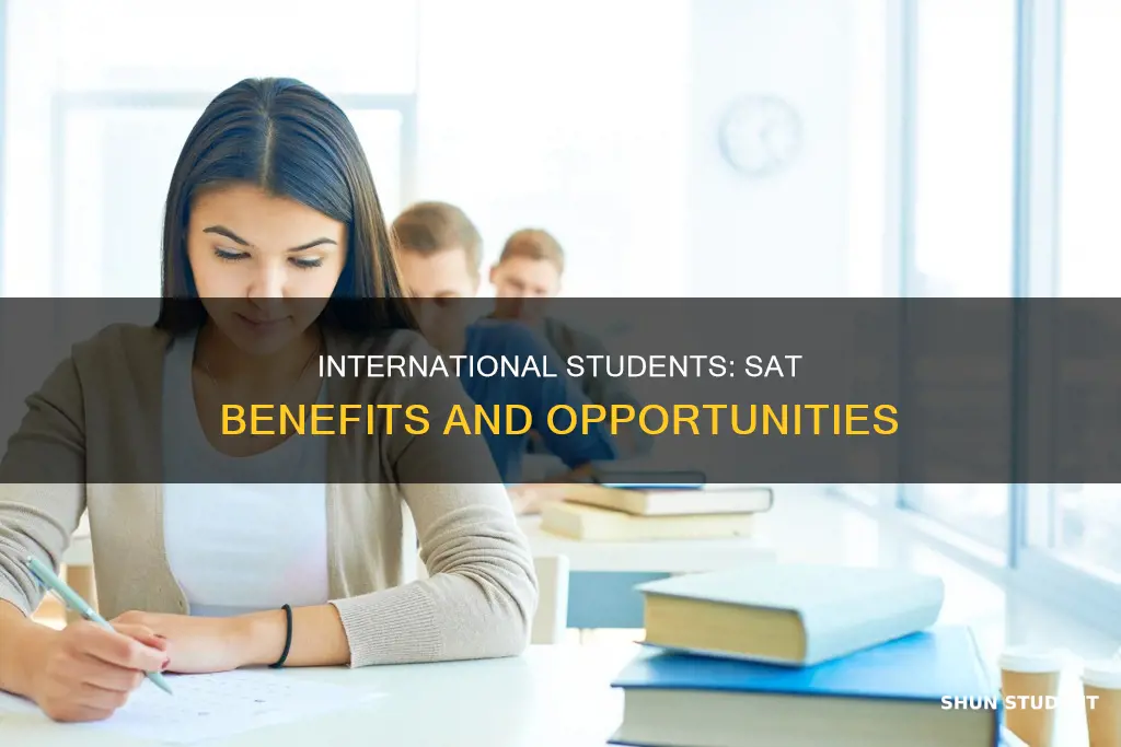 why should international students take the sat