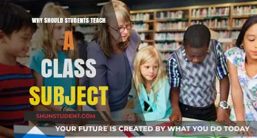 Empowering Learners: Why Students Should Teach Class Subjects