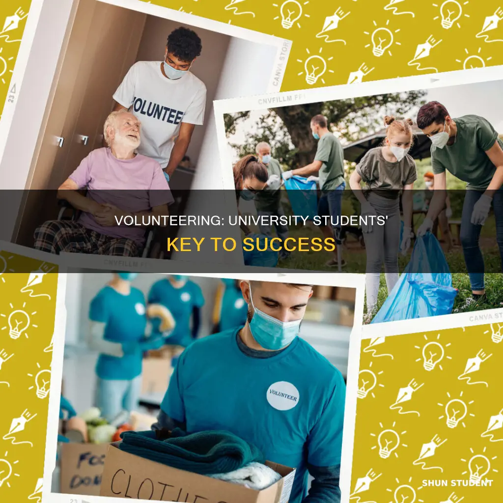 why should university students volunteer
