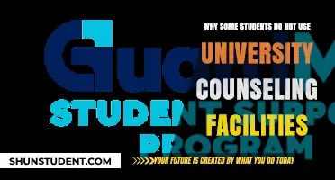 University Counseling: Why Students Stay Away