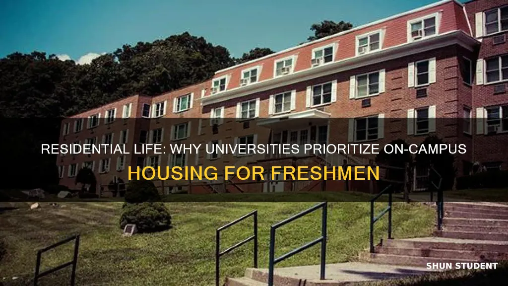 why some universities require first-year students to live on campus