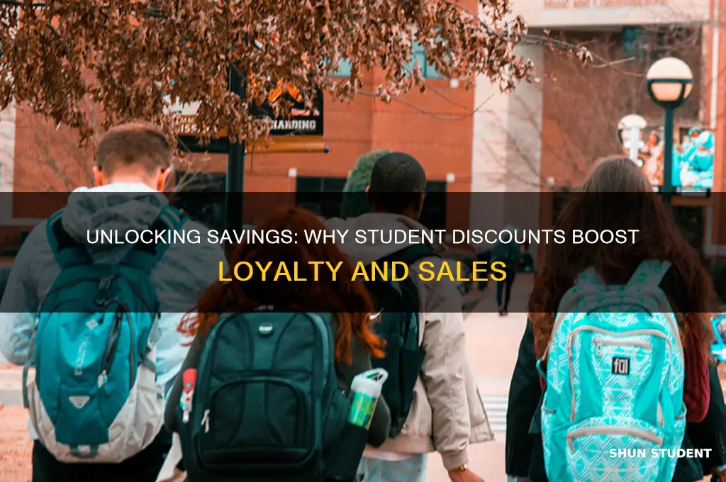 why student discounts are effective