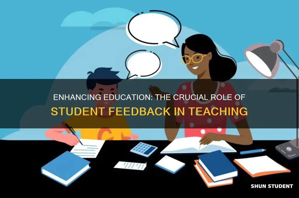 why student feedback to teaching is important