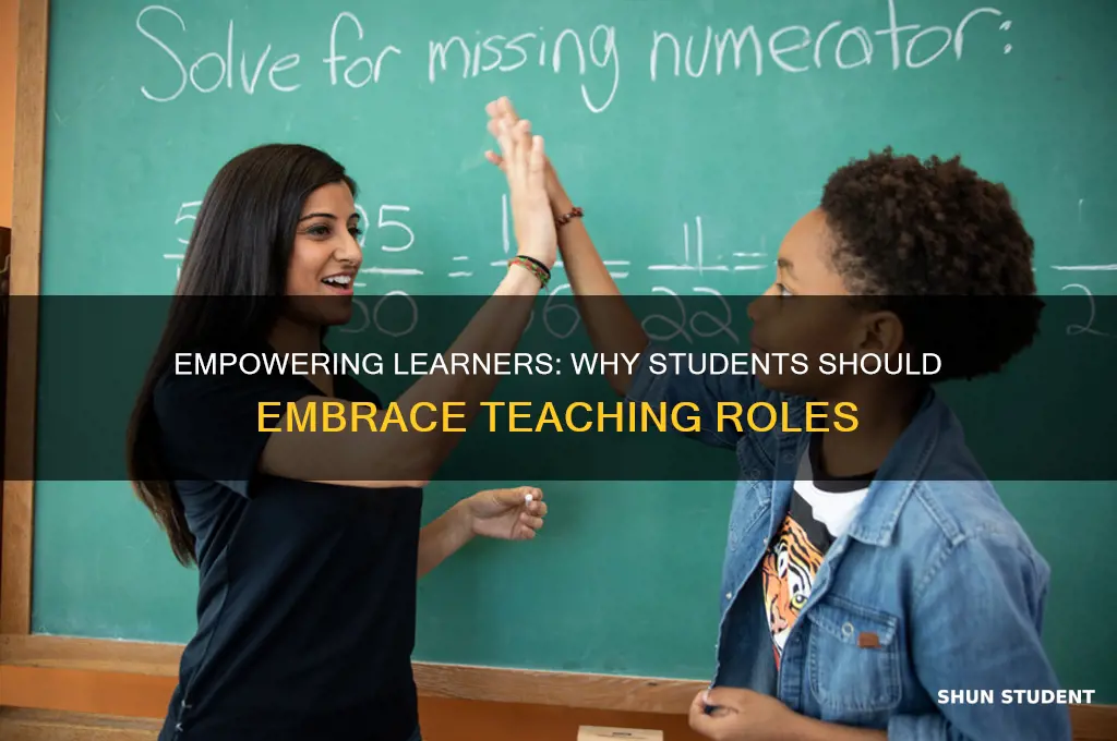 why student should teach