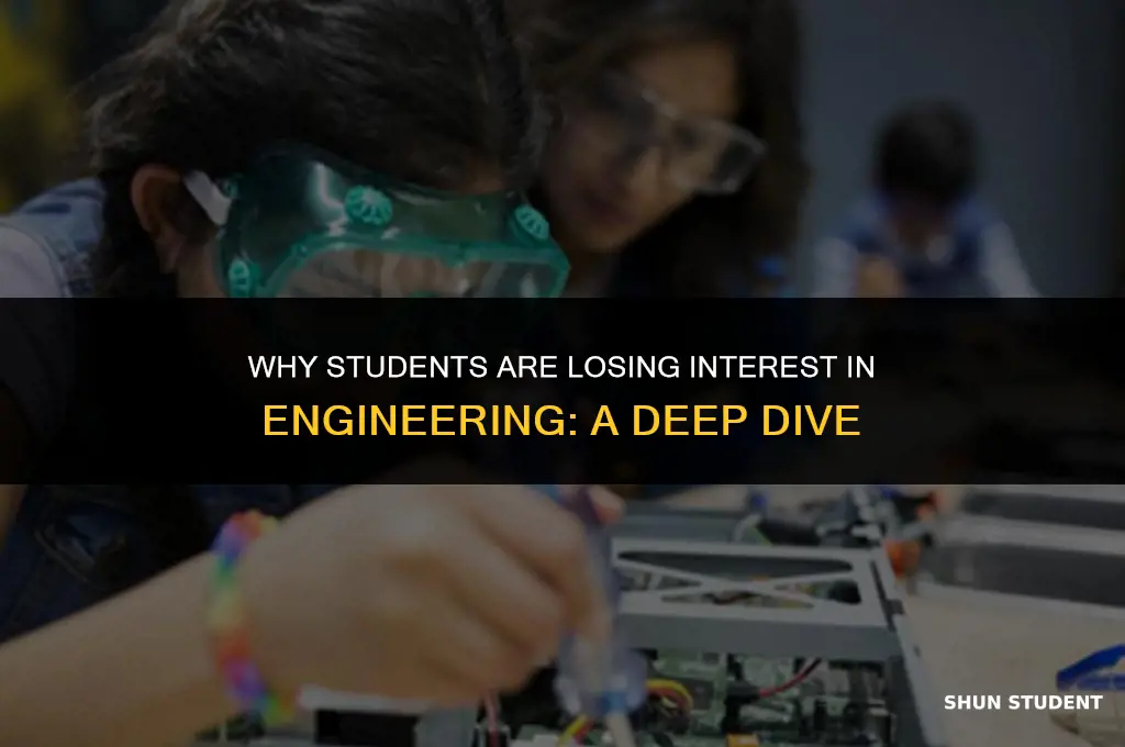 why students are not interested in engineering