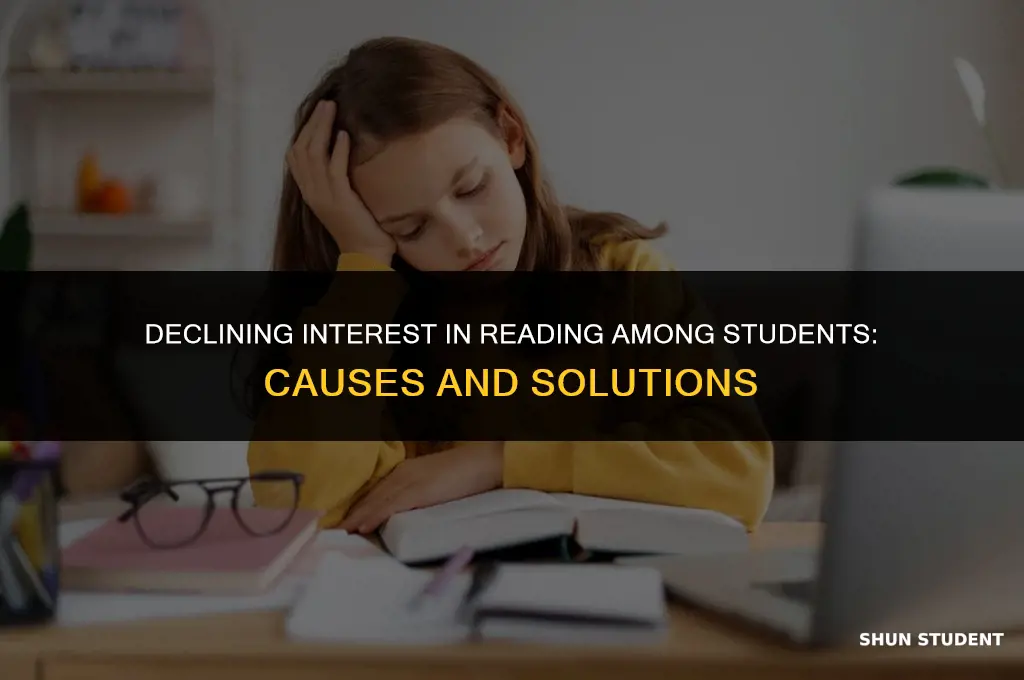 why students are not interested in reading