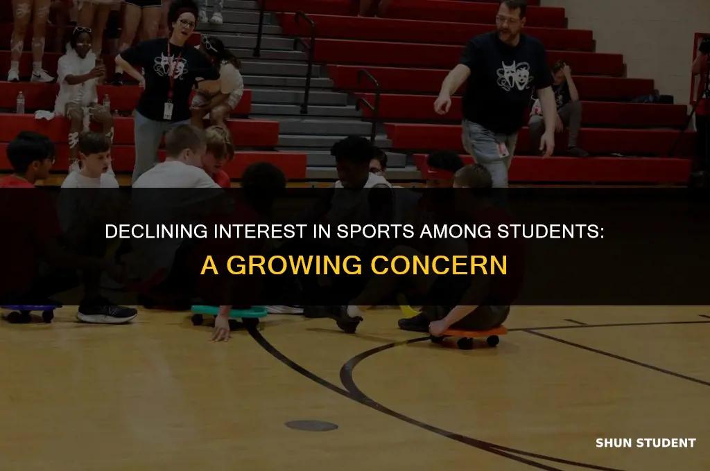 why students are not interested in sports