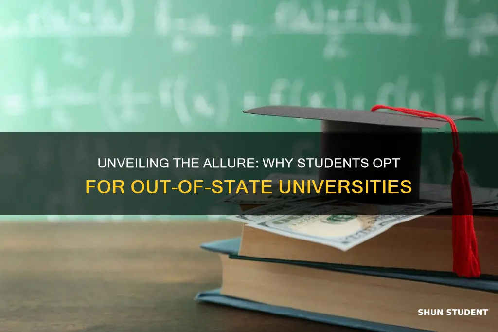 why students choose out of state university