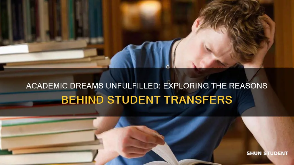 why students do not transfer to four year universities