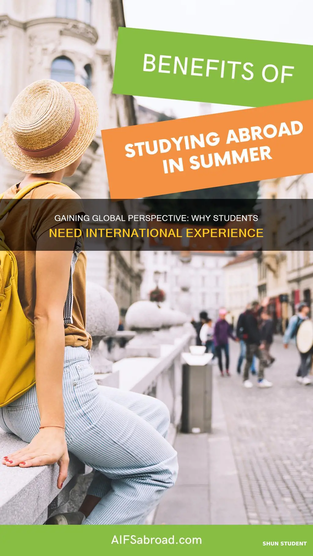 why students need international experience
