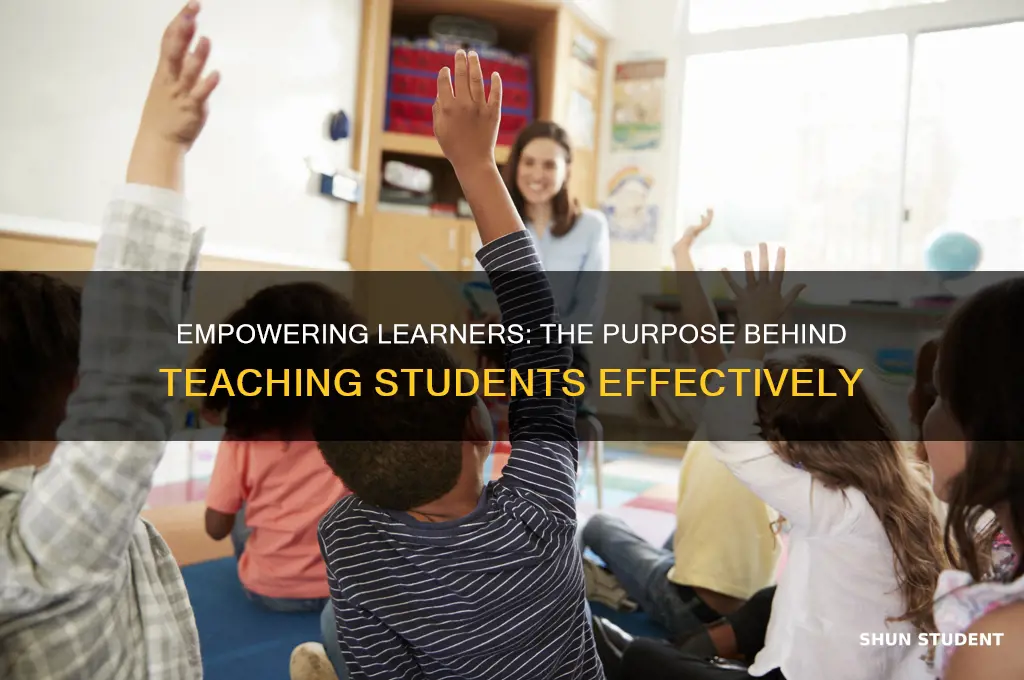 why students of why we are teaching