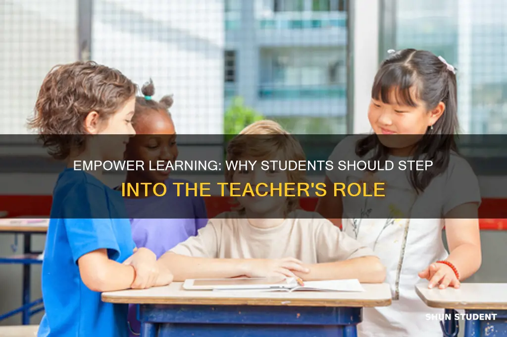 why students should act as a teacher