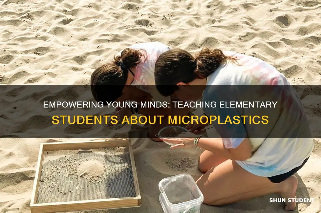 why teach about microplastics to elementary students