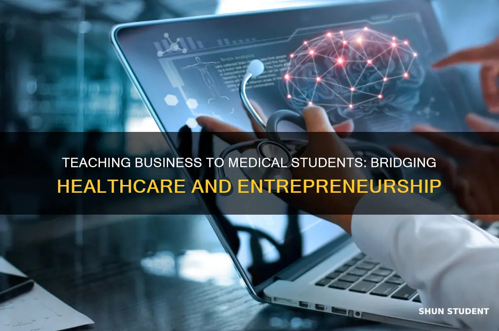 why teach business in medical students