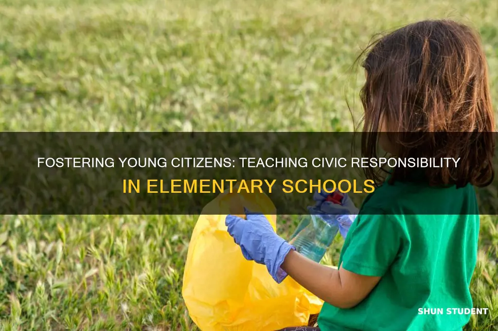 why teach civic responsibility to elementary students